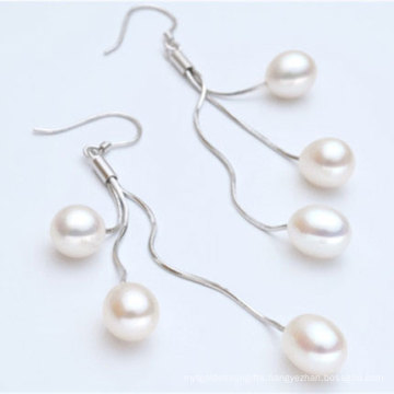 Freshwater Pearl Drop Earrings Wholesaler